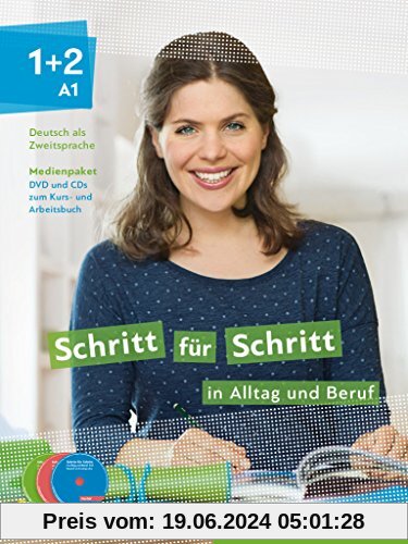 Schritt für Schritt in Alltag und Beruf 1+2: Deutsch als Zweitsprache / Medienpaket